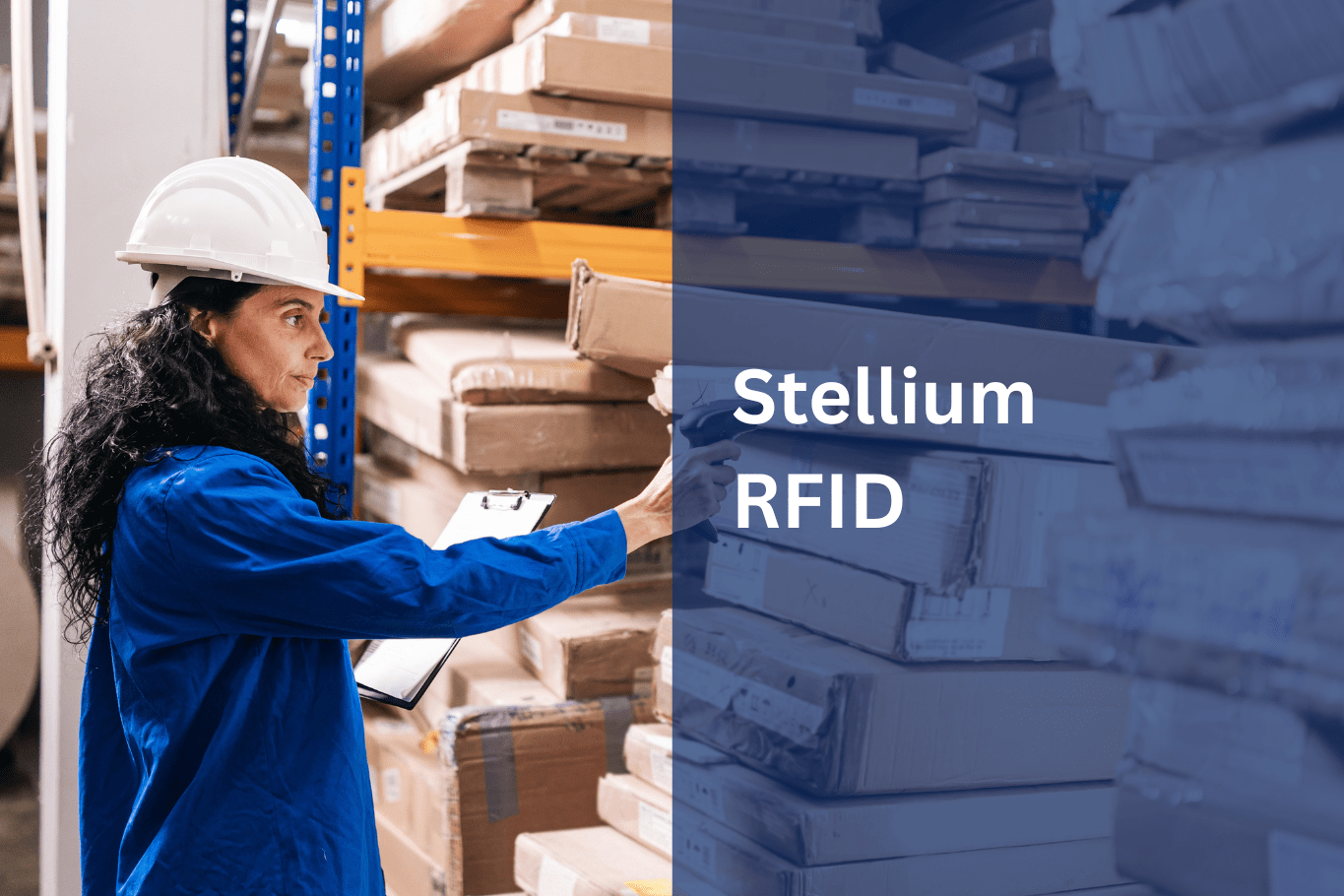 SAP RFID inventory counting solution – Stellium brochure cover