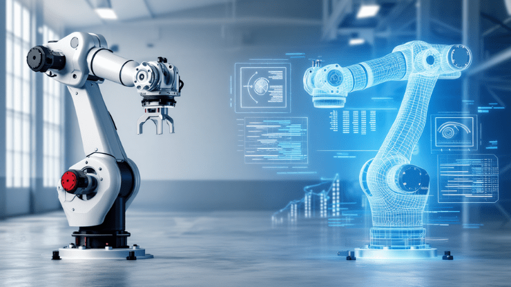 Picture of Digital Twin in SAP Digital Manufacturing for smart factories