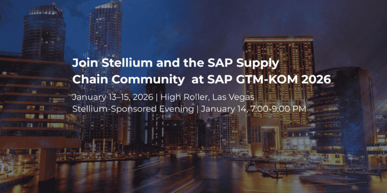 SAP GTMKOM 2026 Stellium Event at Las Vegas